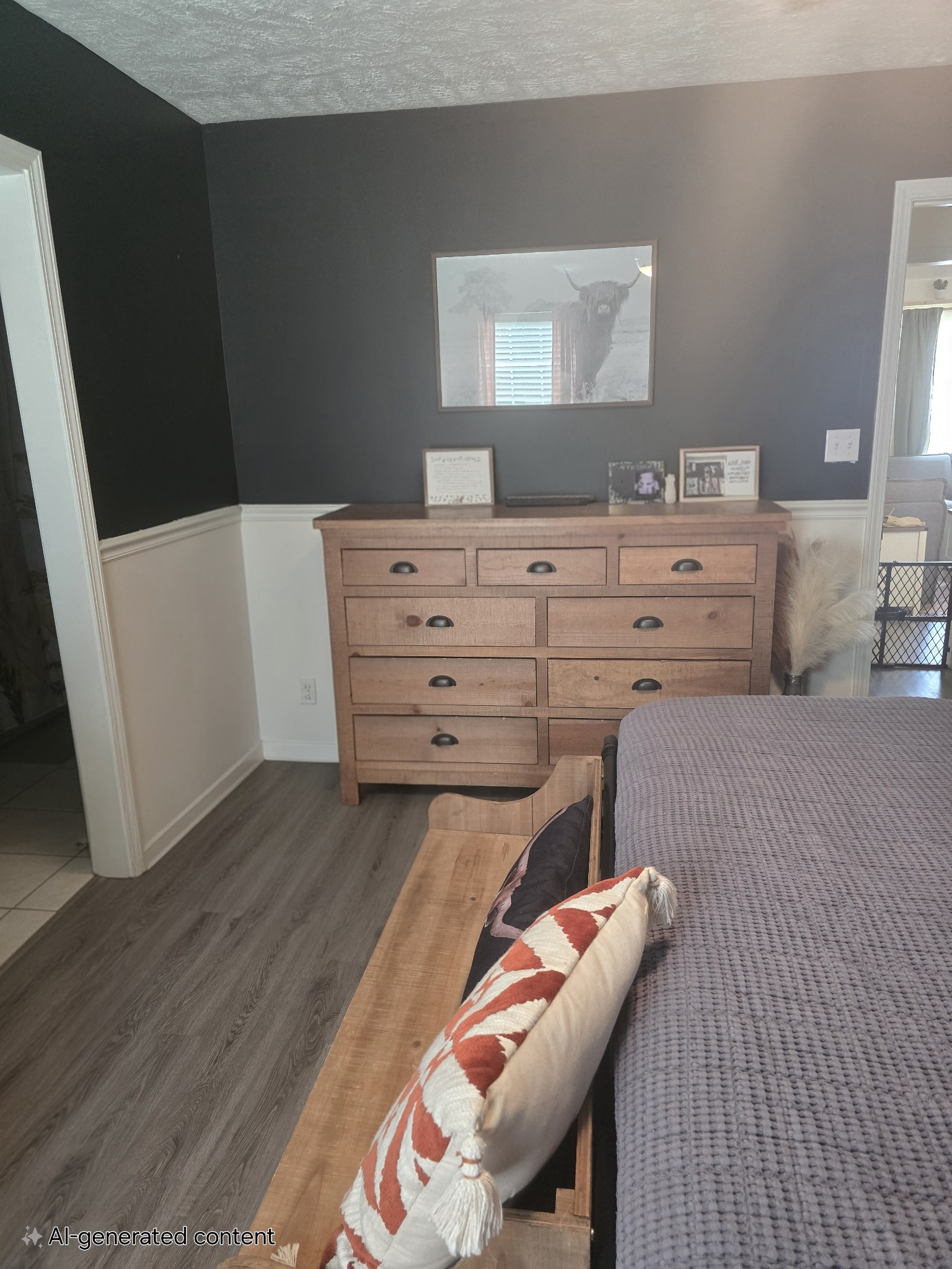 124 Penny Lane Jackson, TN 38301 - Photo 13 of 19 a bedroom with a bed and a mirror