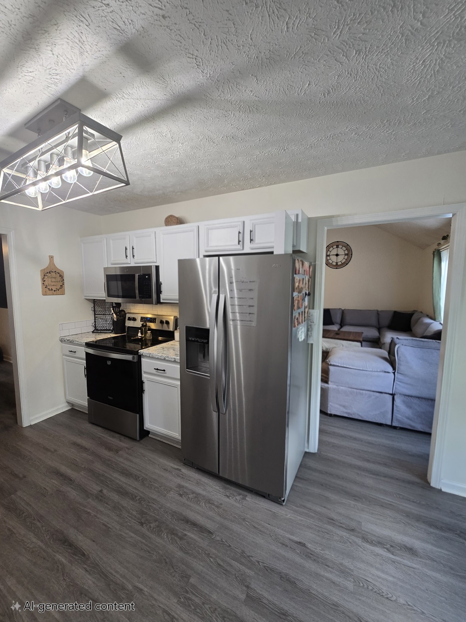 124 Penny Lane Jackson, TN 38301 - Photo 3 of 19 a kitchen with stainless steel appliances a refrigerator and a stove top oven