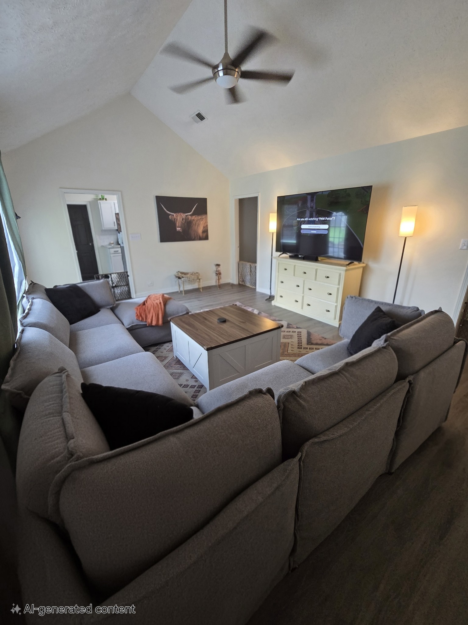 124 Penny Lane Jackson, TN 38301 - Photo 6 of 19 a living room with furniture and a lamp