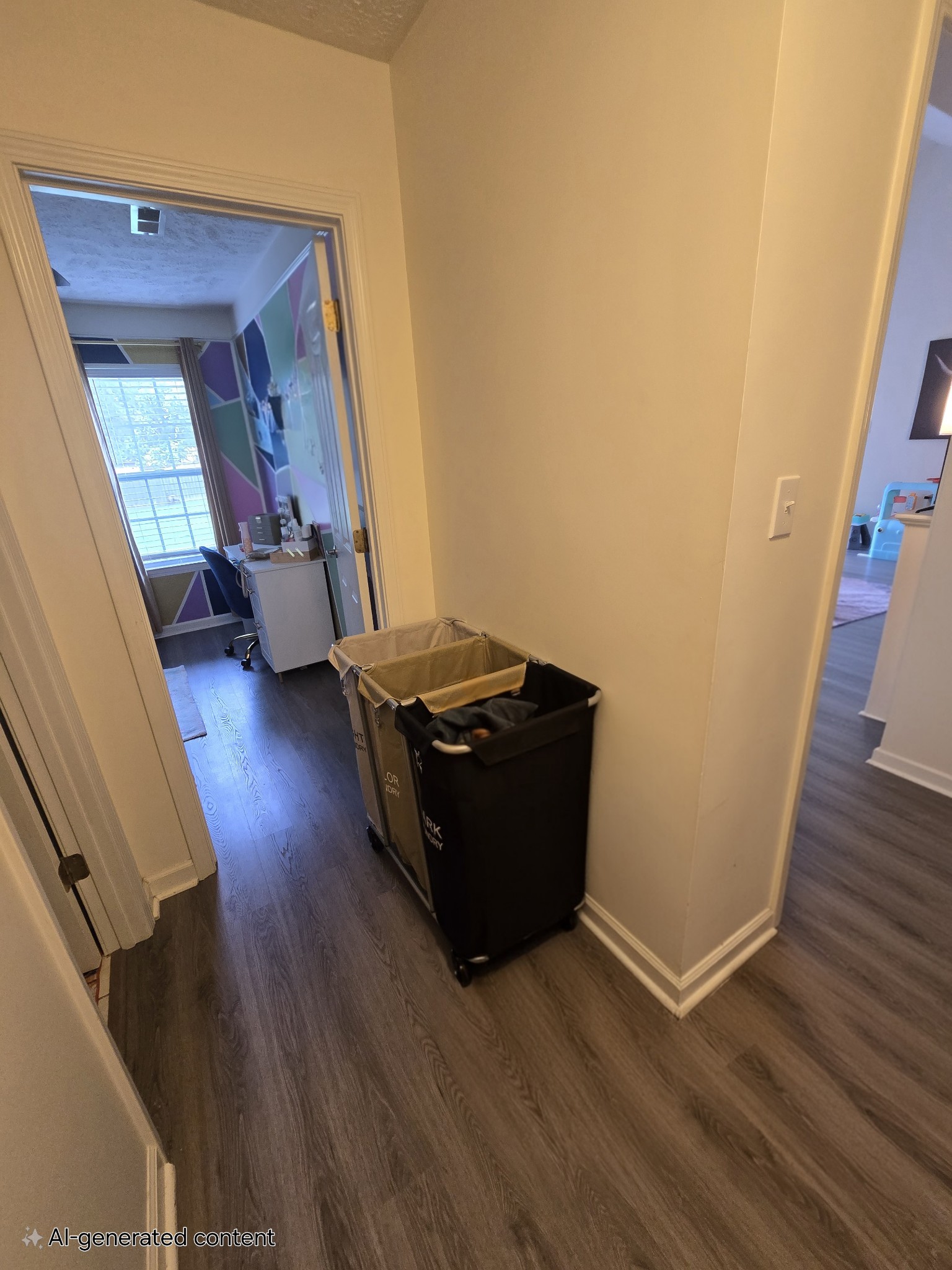 124 Penny Lane Jackson, TN 38301 - Photo 8 of 19 a room with wooden floor and stairs