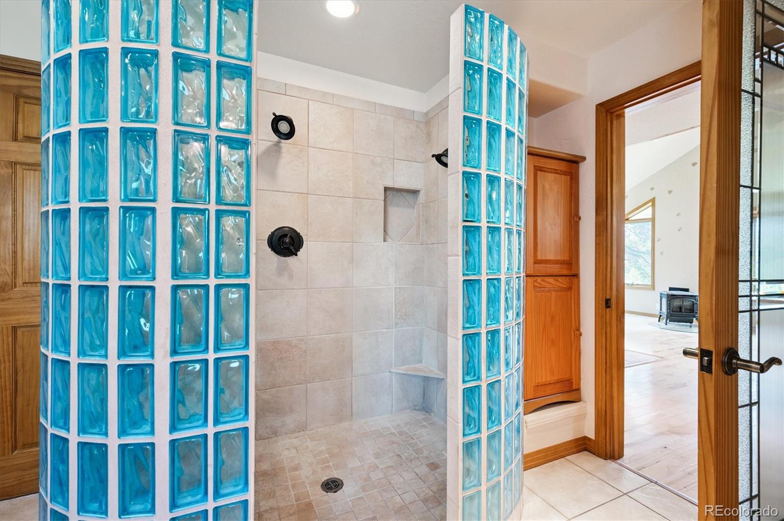 33623 Freda Road Pine, CO 80470 - Photo 13 of 27 a bathroom with a shower