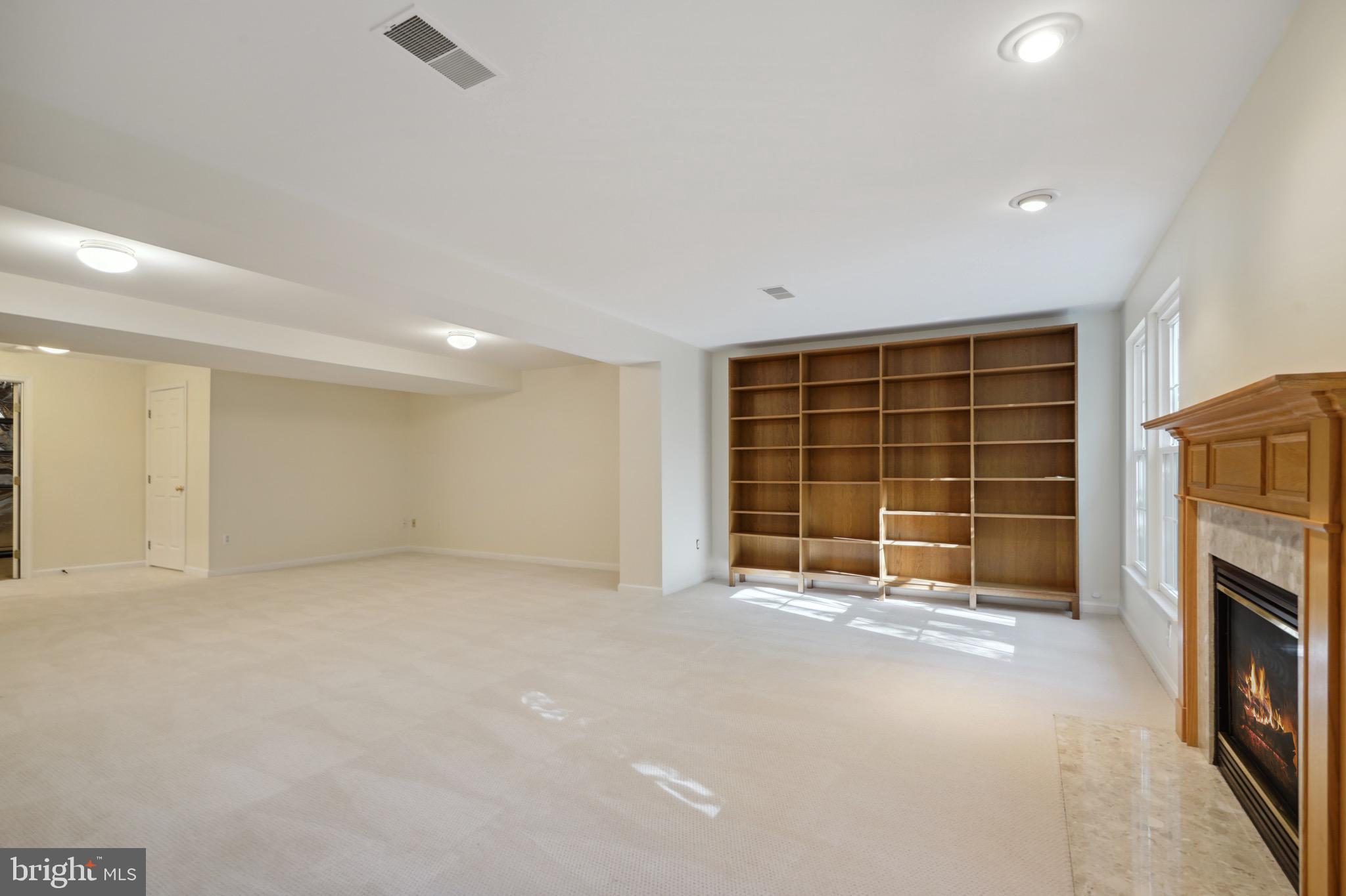 7728 Effingham Square Alexandria, VA 22315 - Photo 22 of 34 Lower Level Family Room