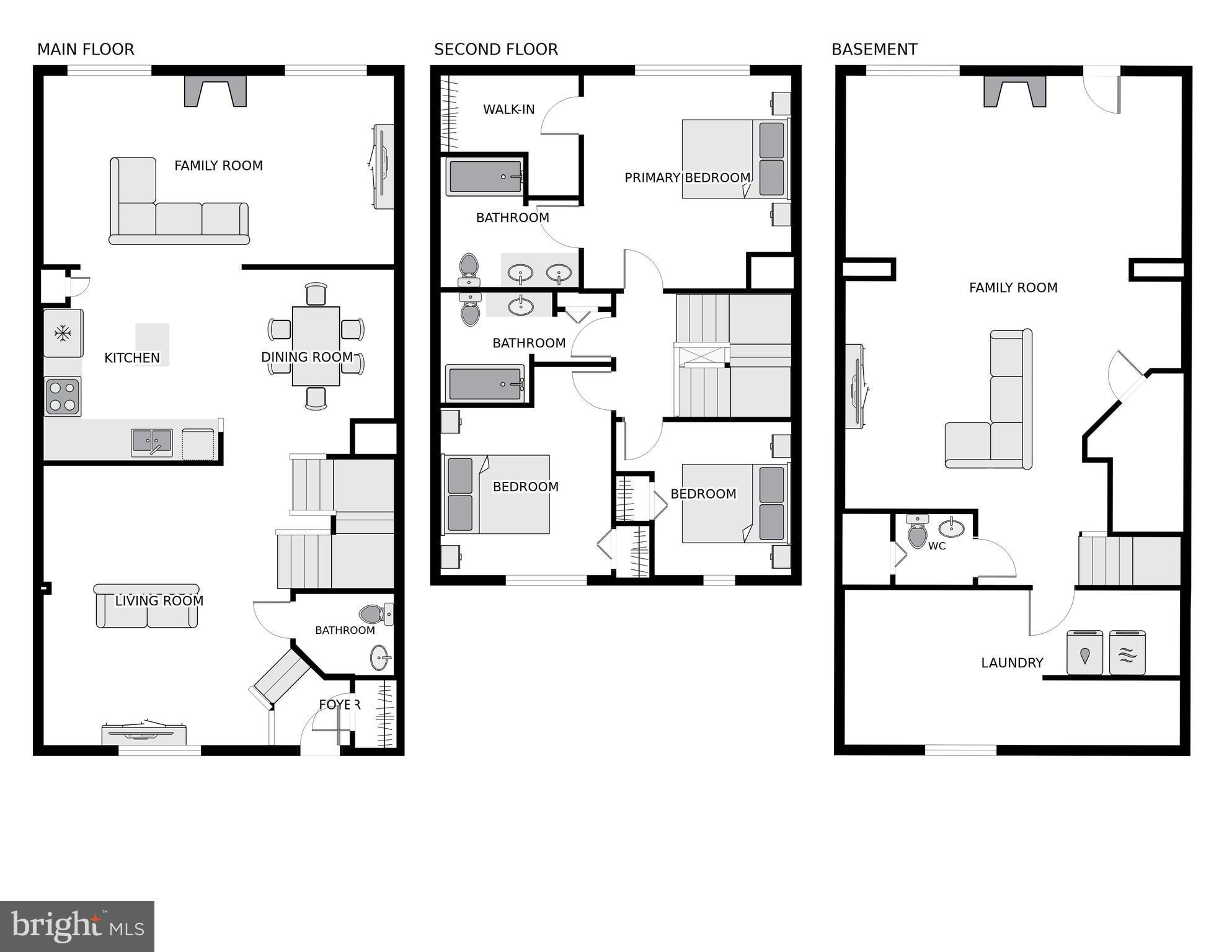 7728 Effingham Square Alexandria, VA 22315 - Photo 34 of 34 Floor Plans