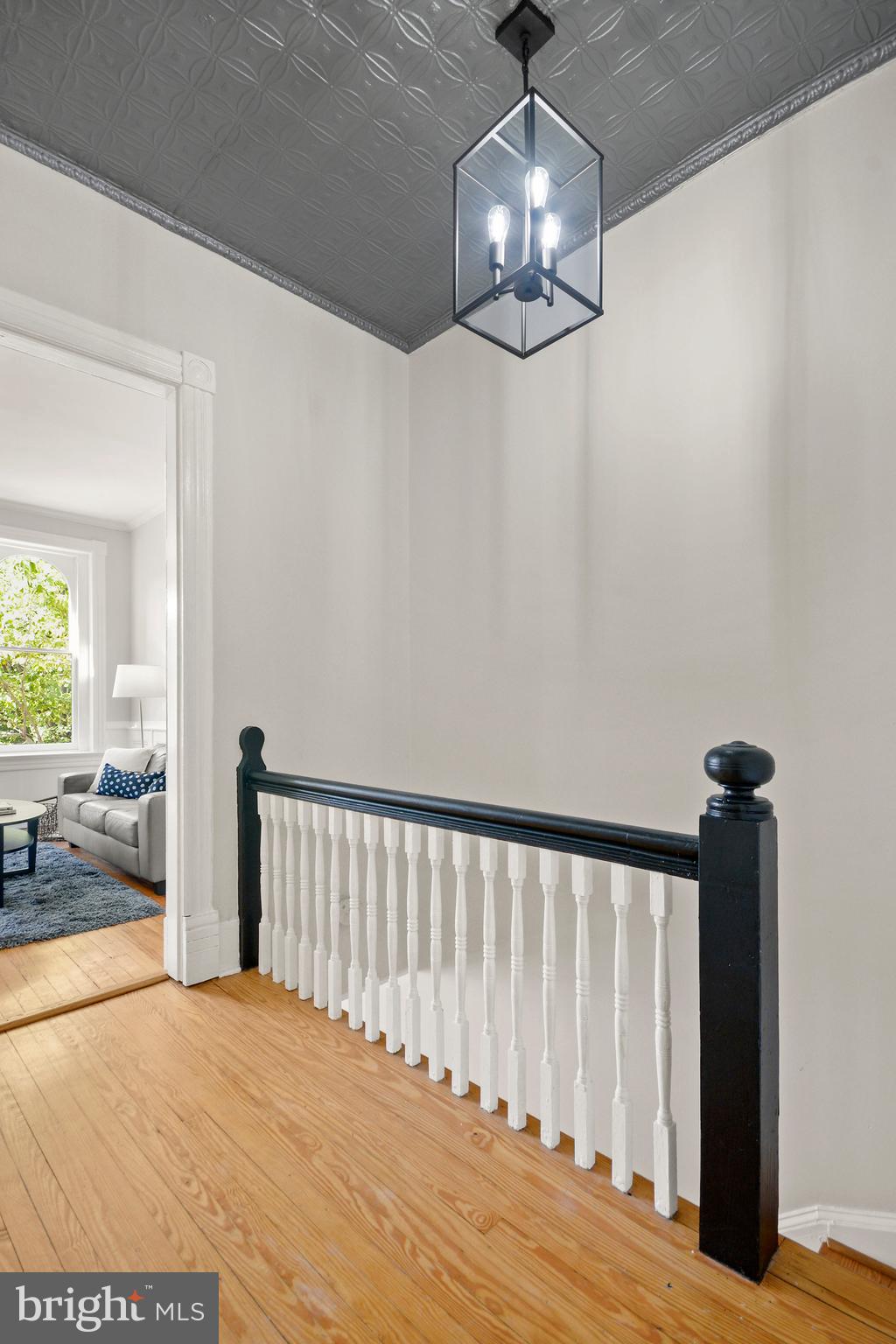 215 9th Street Northeast Washington, DC 20002 - Photo 11 of 26 Original tin ceilings give home a Victorian touch