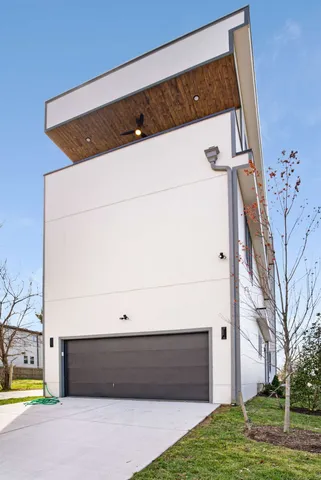 a view of a street sign