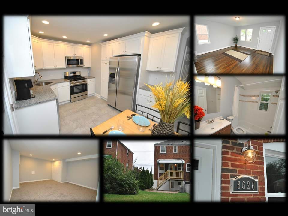 8626 Oakleigh Road Baltimore, MD 21234 - Photo 1 of 30 COMPLETELY UPDATED TOP TO BOTTOM