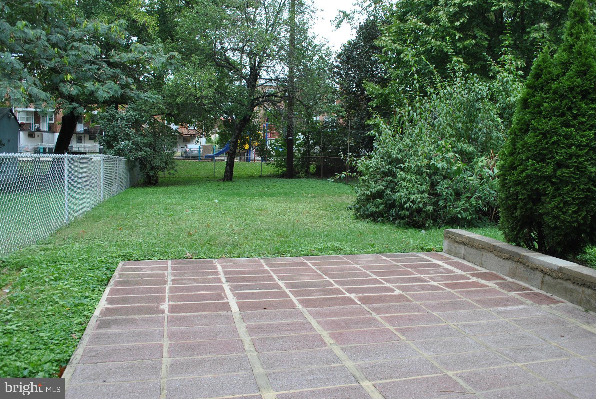 8626 Oakleigh Road Baltimore, MD 21234 - Photo 26 of 30 LARGE REAR PATIO TO FLAT BACK YARD