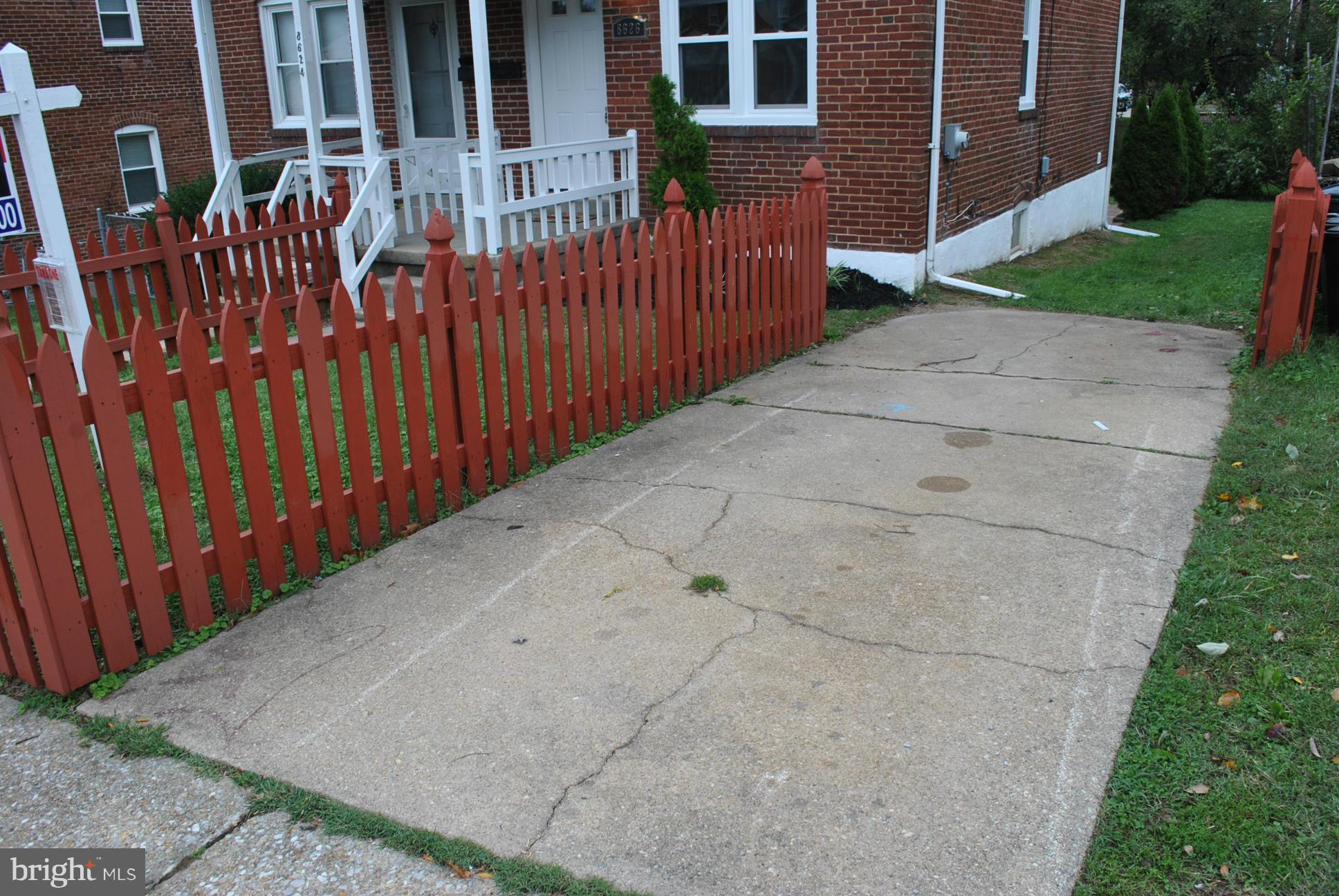8626 Oakleigh Road Baltimore, MD 21234 - Photo 28 of 30 PRIVATE CONCRETE DRIVEWAY