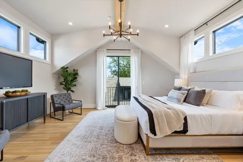 a close view of closet