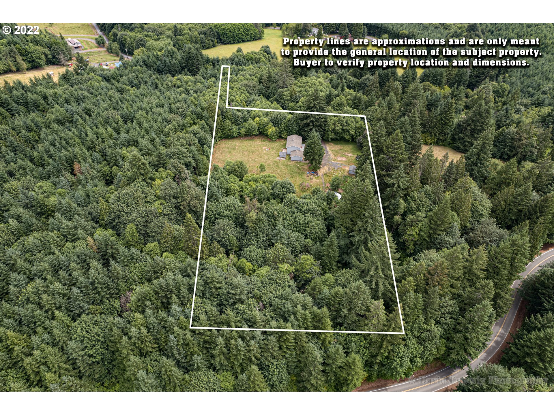 61853 Conibear Road St. Helens, OR 97051 - Photo 26 of 30 Drone View/UAV