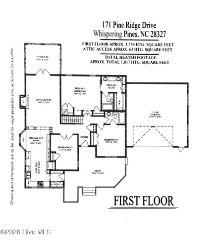 $475,000 | 171 Pine Ridge Drive, Whispering Pines, NC 28327