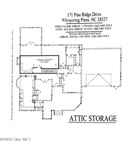 $475,000 | 171 Pine Ridge Drive, Whispering Pines, NC 28327
