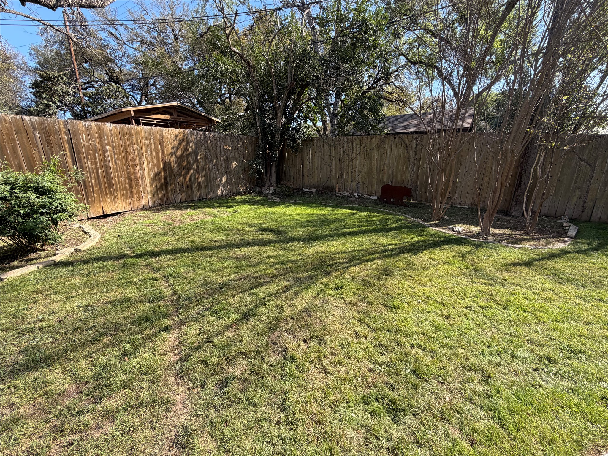 301 Sheraton Avenue Austin, TX 78745 - Photo 16 of 27 This expansive backyard offers a perfect corner for a dream garde, plenty of space for raised beds, square foot gardening or in ground planting, ideal for anyone wanting to grow their own fresh produce.
