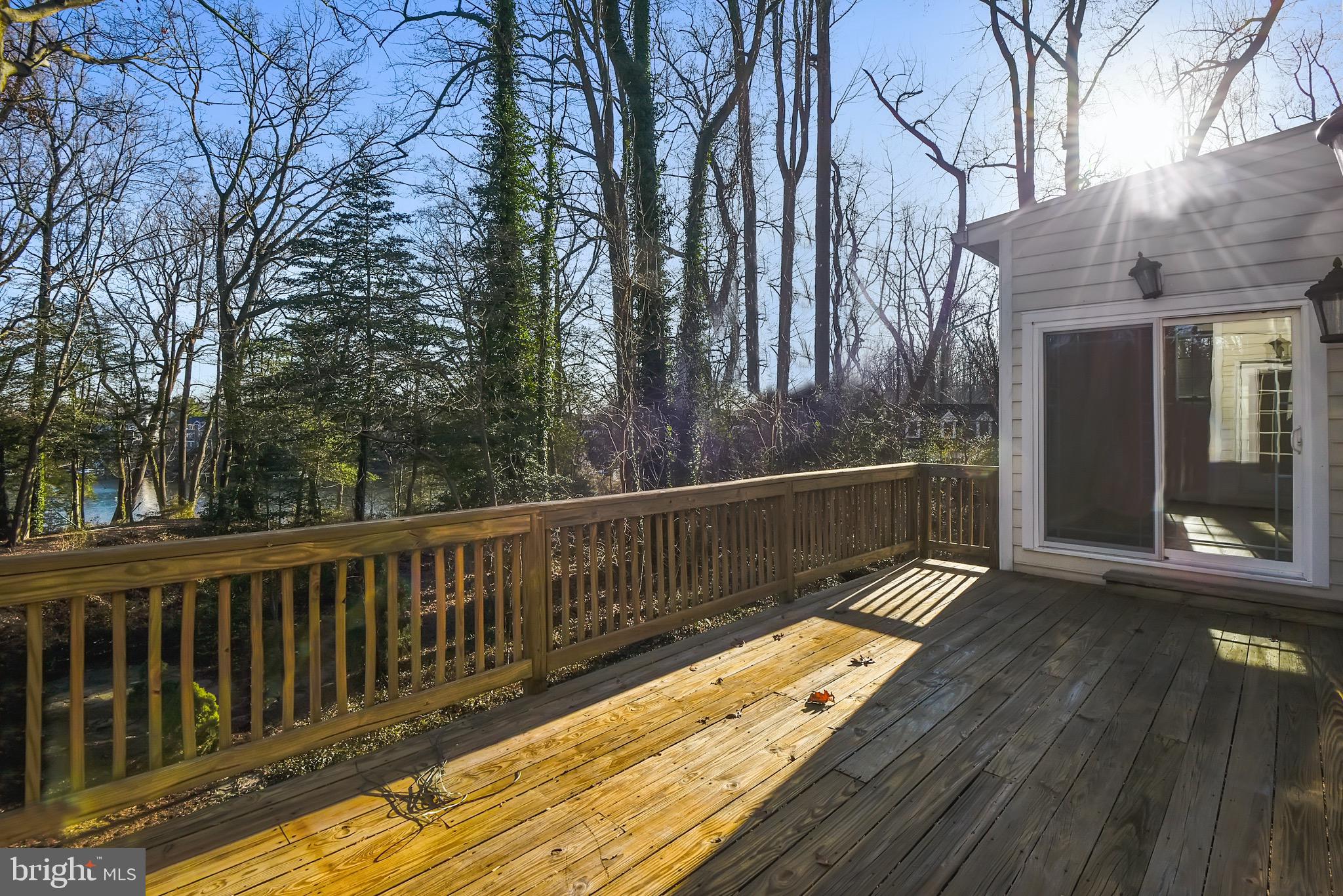 311 Kyle Road Crownsville, MD 21032 - Photo 33 of 92 Main level Deck off the Kitchen