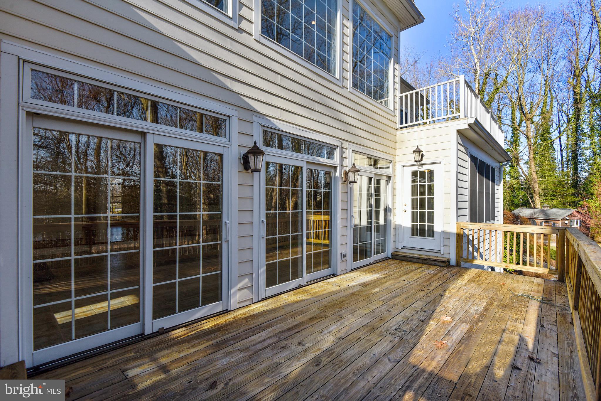 311 Kyle Road Crownsville, MD 21032 - Photo 35 of 92 Main level Deck off the Great Room