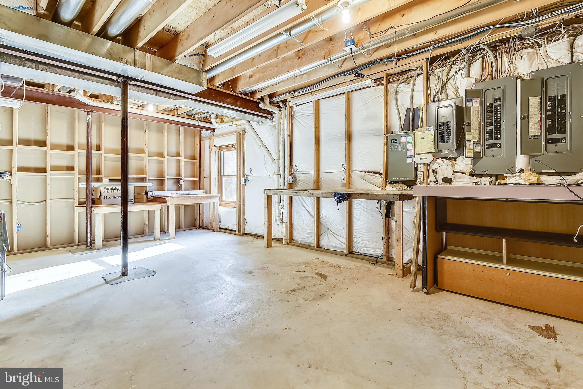 311 Kyle Road Crownsville, MD 21032 - Photo 76 of 92 Lower level Work Shop/Storage