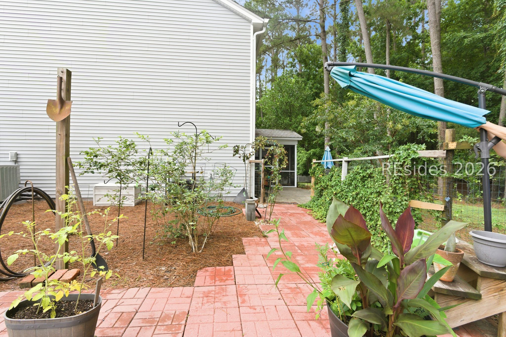6 Hemlock Court Bluffton, SC 29910 - Photo 42 of 45 Backyard garden with room to grow!