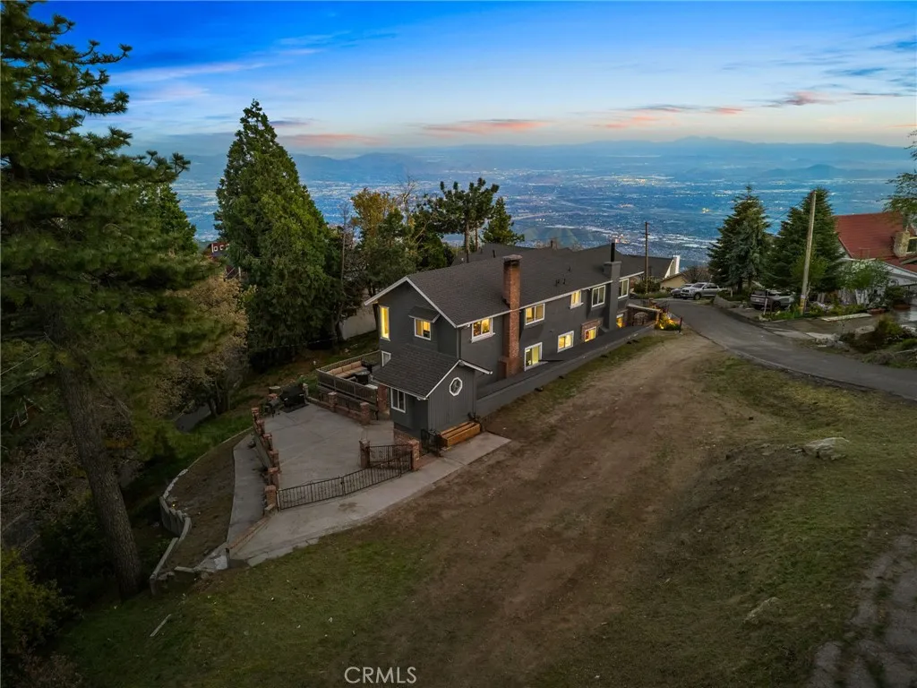 0 Summit Drive Crestline, CA 92325 - Photo 3 of 5 an aerial view of a house with outdoor space and street view