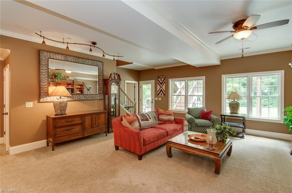 5032 Bennington Way High Point, NC 27262 - Photo 19 of 30 Lower Level Den or Game room