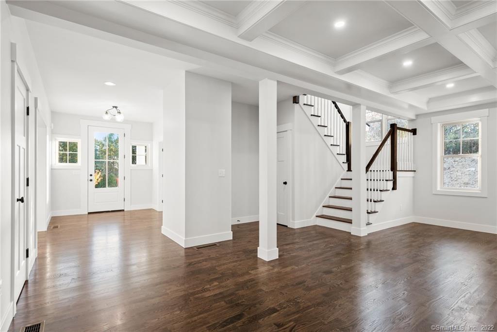 114 Daniel Trace Burlington, CT 06013 - Photo 3 of 30 a view of entryway with wooden floor