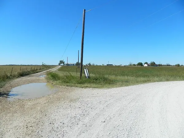 a view of a lake with a beach