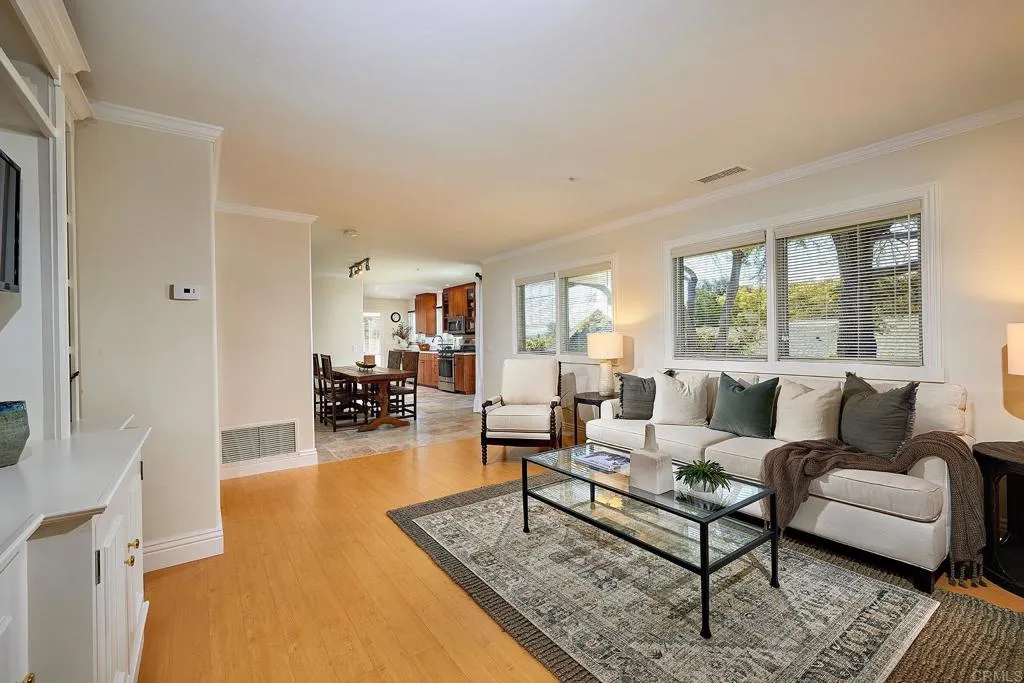 4613 Sun Valley Road Del Mar, CA 92014 - Photo 38 of 55 a living room with furniture and a table