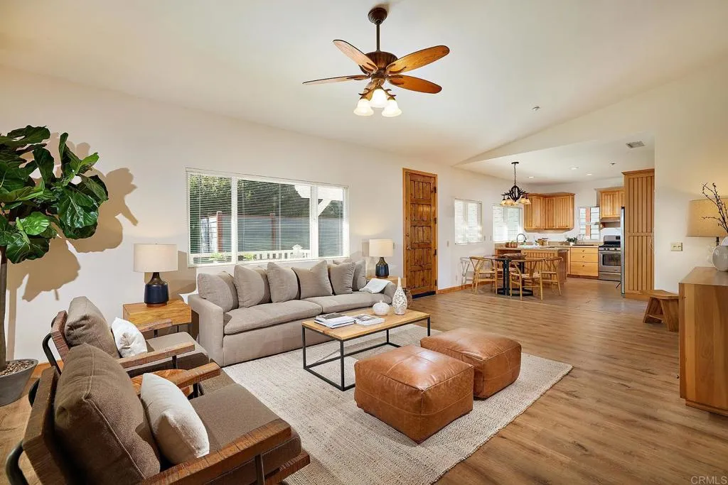 4613 Sun Valley Road Del Mar, CA 92014 - Photo 44 of 55 a living room with furniture and a large window