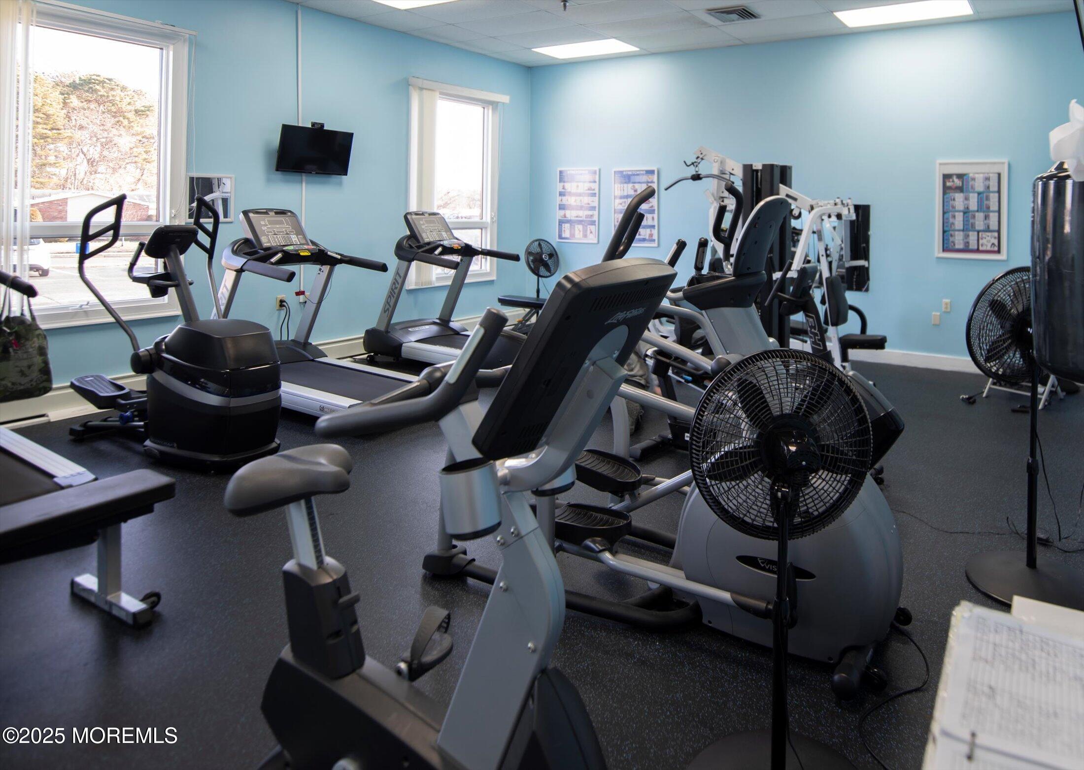 35 Patmore Road Brick, NJ 08724 - Photo 51 of 65 a view of a room with gym equipment