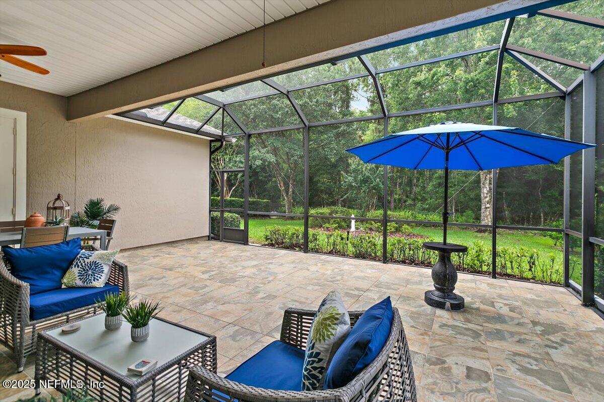 1400 Barrington Circle St. Augustine, FL 32092 - Photo 24 of 45 a view of backyard with seating space
