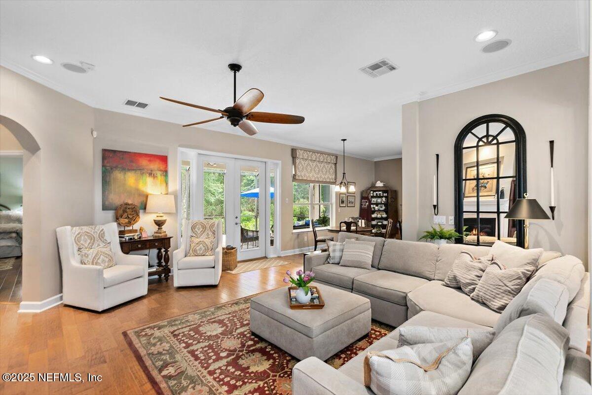 1400 Barrington Circle St. Augustine, FL 32092 - Photo 6 of 45 a living room with furniture and a large window