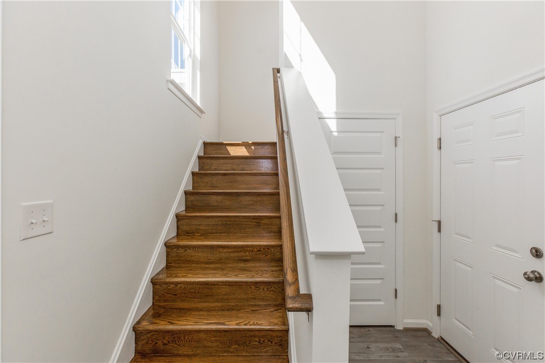 4119 Next Level Trace Midlothian, VA 23112 - Photo 3 of 50 a view of entryway with wooden floor