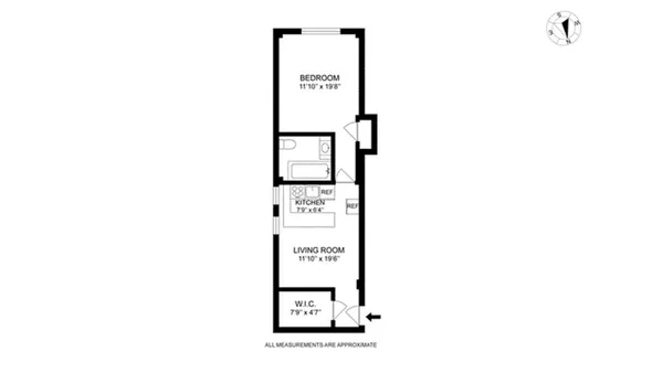 $3,750 | 116 West 72nd Street, Unit 16D | Upper West Side