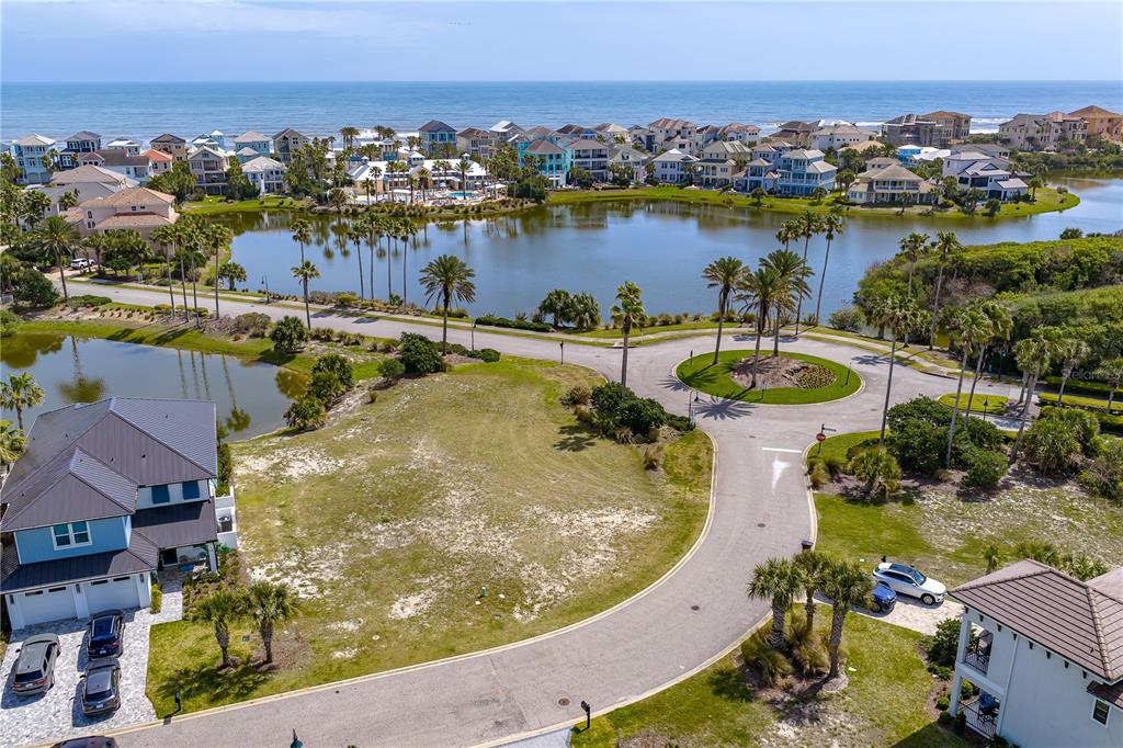 6 Cinnamon Beach Way Palm Coast, FL 32137 - Photo 8 of 58 an aerial view of a house with a lake view