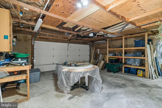 a view of a storage & utility room