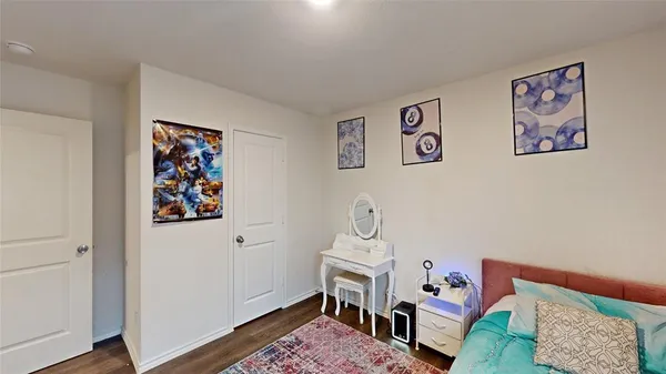 a house view with a seating space