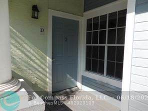 1020 Crystal Way, Unit D Delray Beach, FL 33444 - Photo 23 of 24 a view of entrance
