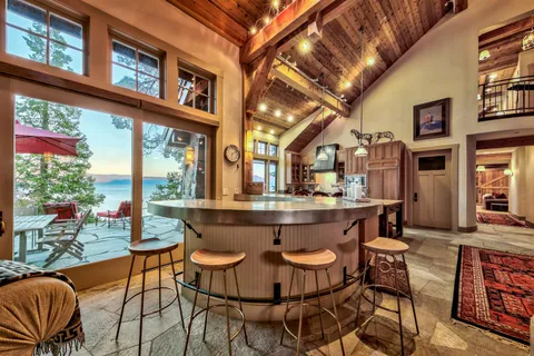 a view of an chairs and tables in the patio