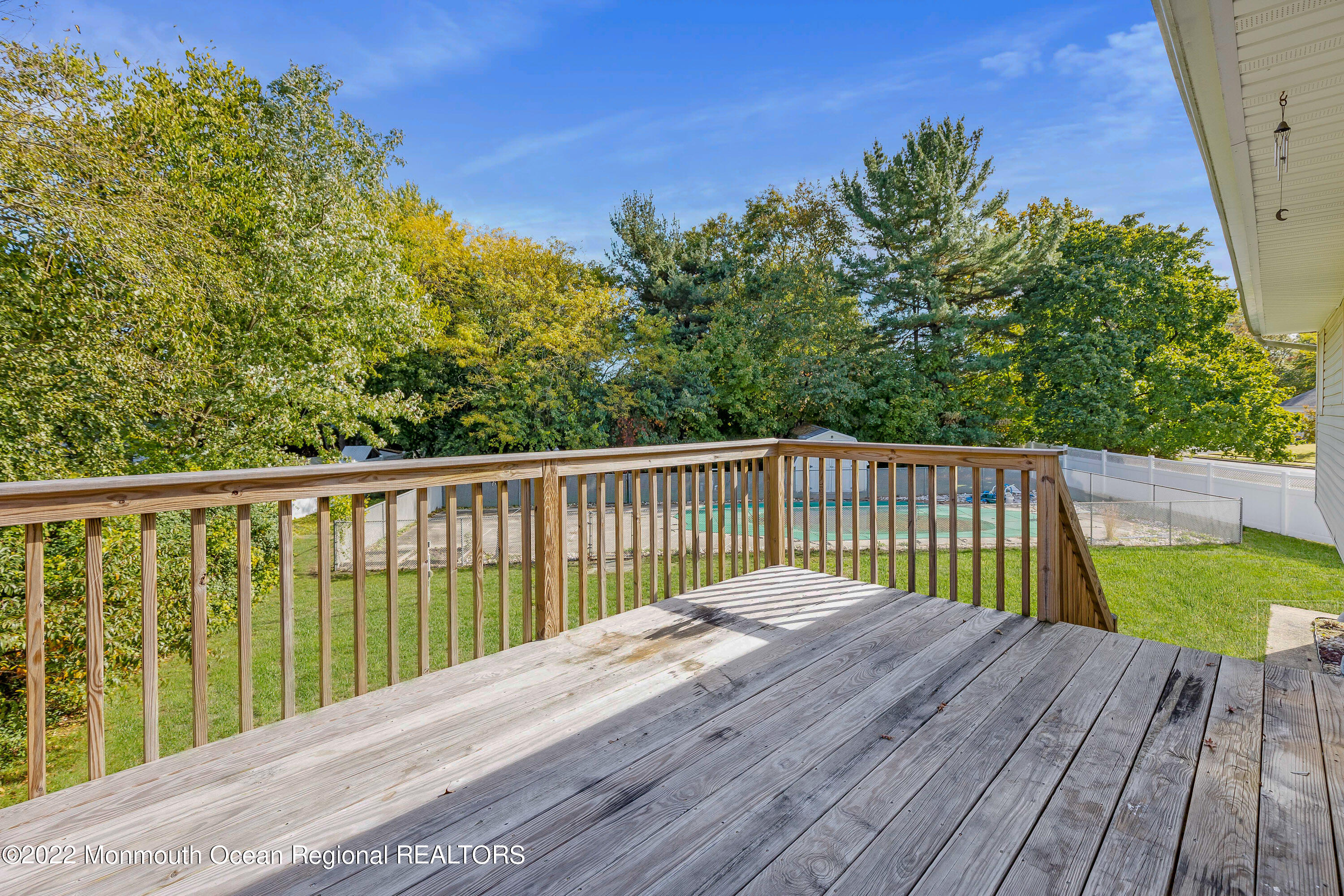 37 Westbrook Road Howell, NJ 07731 - Photo 29 of 39 a view of balcony with wooden floor
