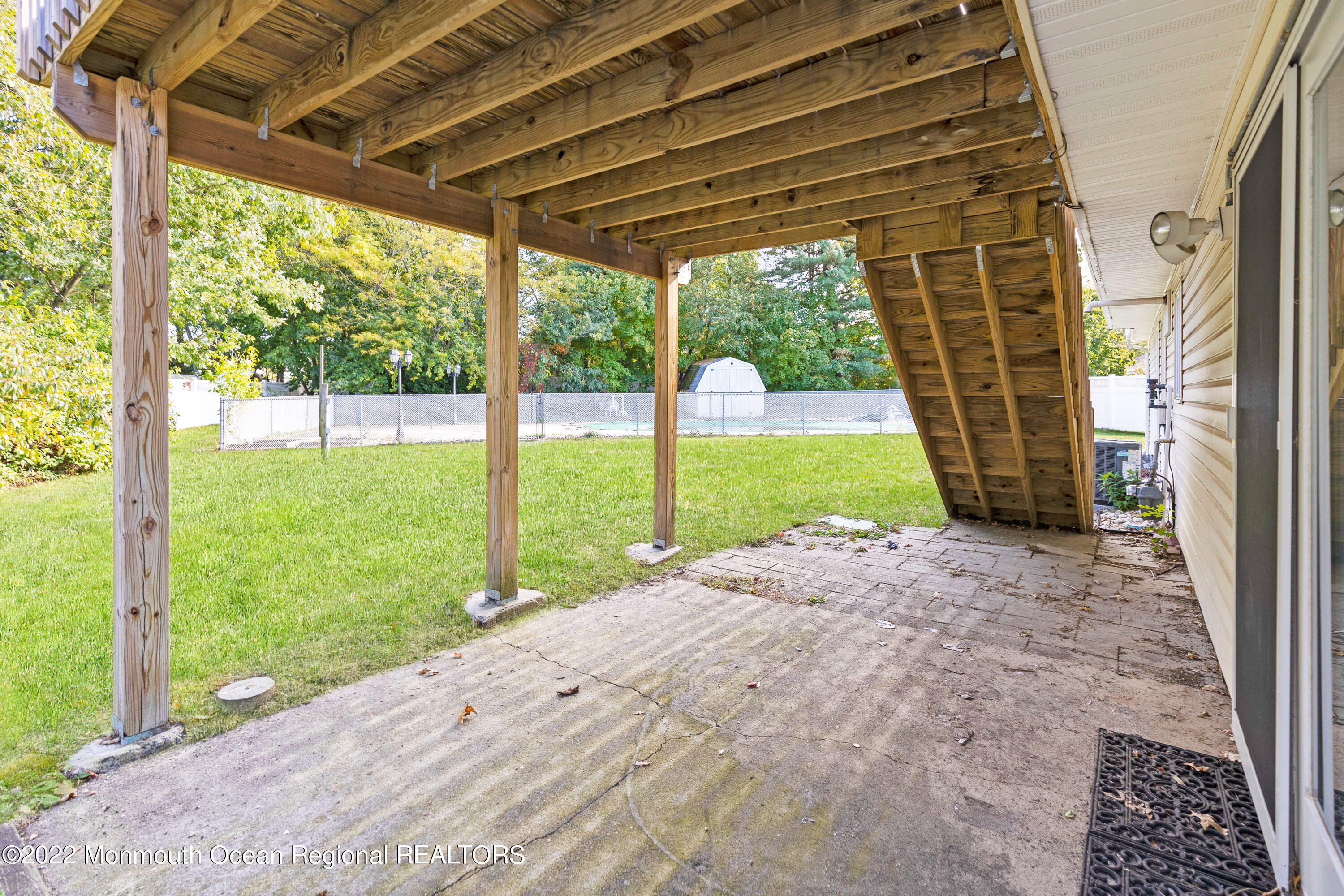 37 Westbrook Road Howell, NJ 07731 - Photo 31 of 39 a view of porch with a backyard