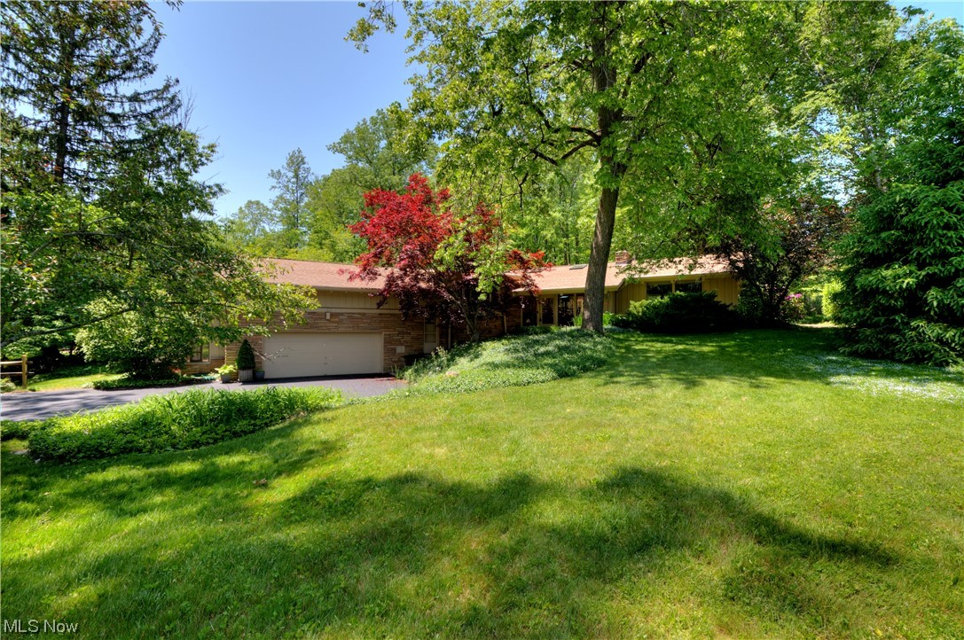 3222 Kersdale Road Pepper Pike, OH 44124 - Photo 1 of 35 One of a kind Contemporary with 4/5 bedrooms, 3.5 baths situated on a gorgeous park-like 1-acre lot in Pepper Pike. Special features include: vaulted beamed ceilings, floor to ceiling windows, two fireplaces, skylights, and Butternut and Cherry wood accents, built-in closets, nooks and tons of storage throughout this beautiful home.