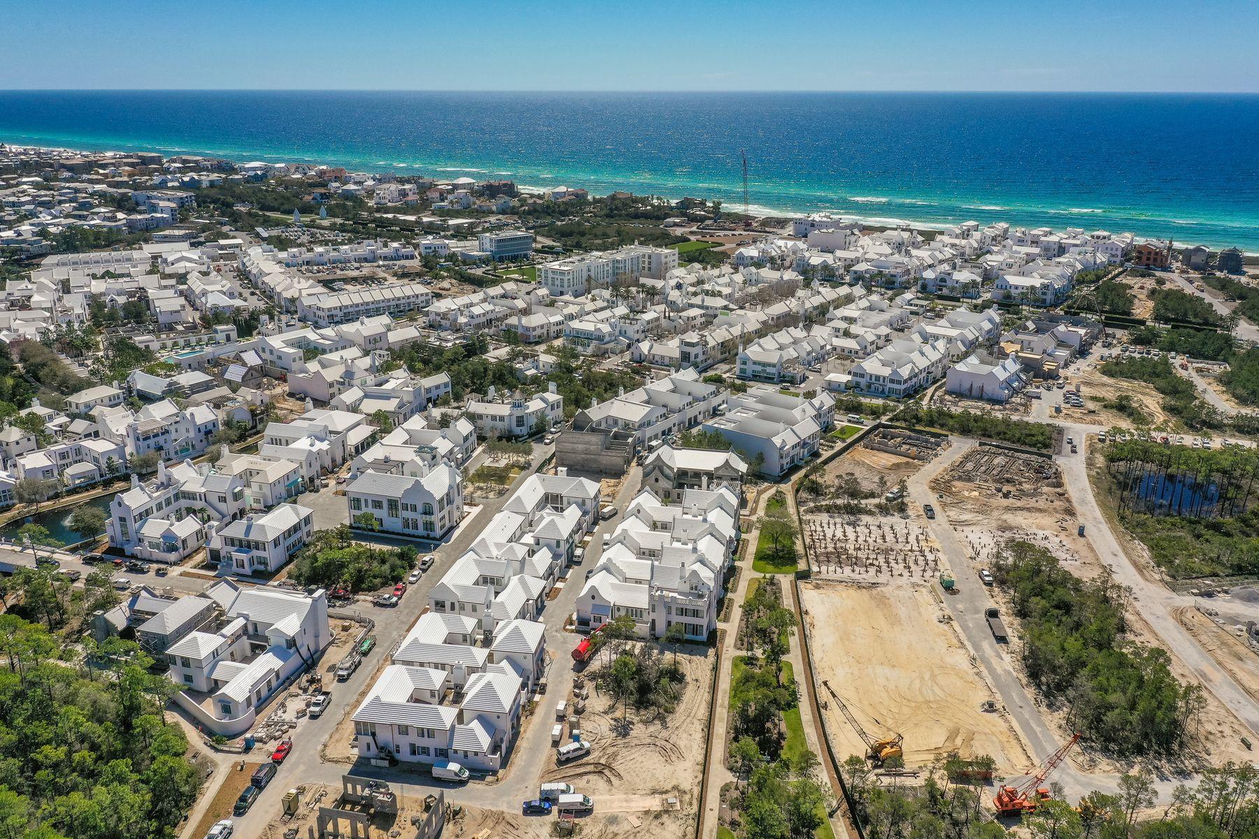 Lot M5 Whalebone Alley Inlet Beach Inlet Beach, FL 32461 - Photo 7 of 20 an aerial view of a city