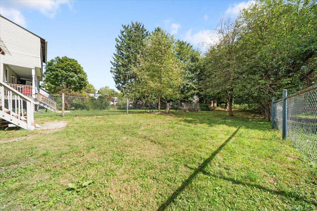 28 Spring Street Middletown, NY 10940 - Photo 37 of 43 Fenced backyard has ample space to create your own oasis.