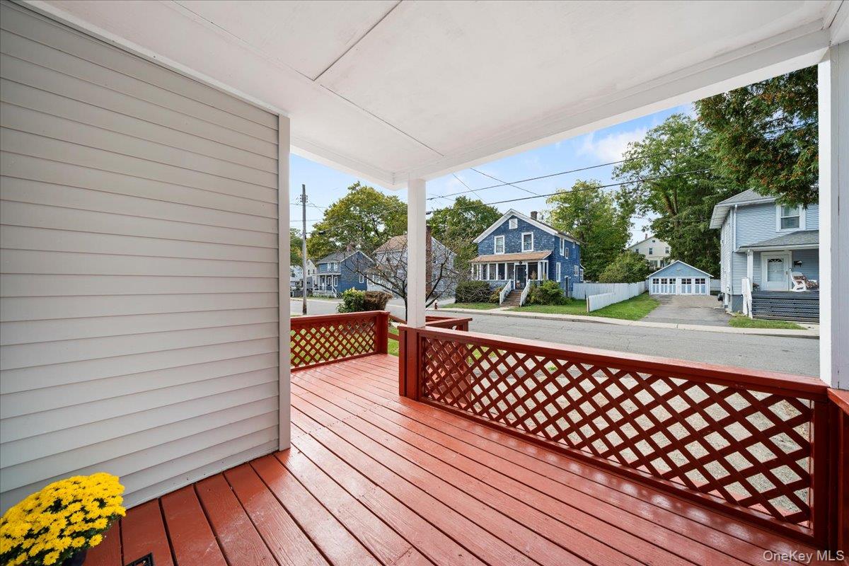 28 Spring Street Middletown, NY 10940 - Photo 43 of 43 view of partially covered porch