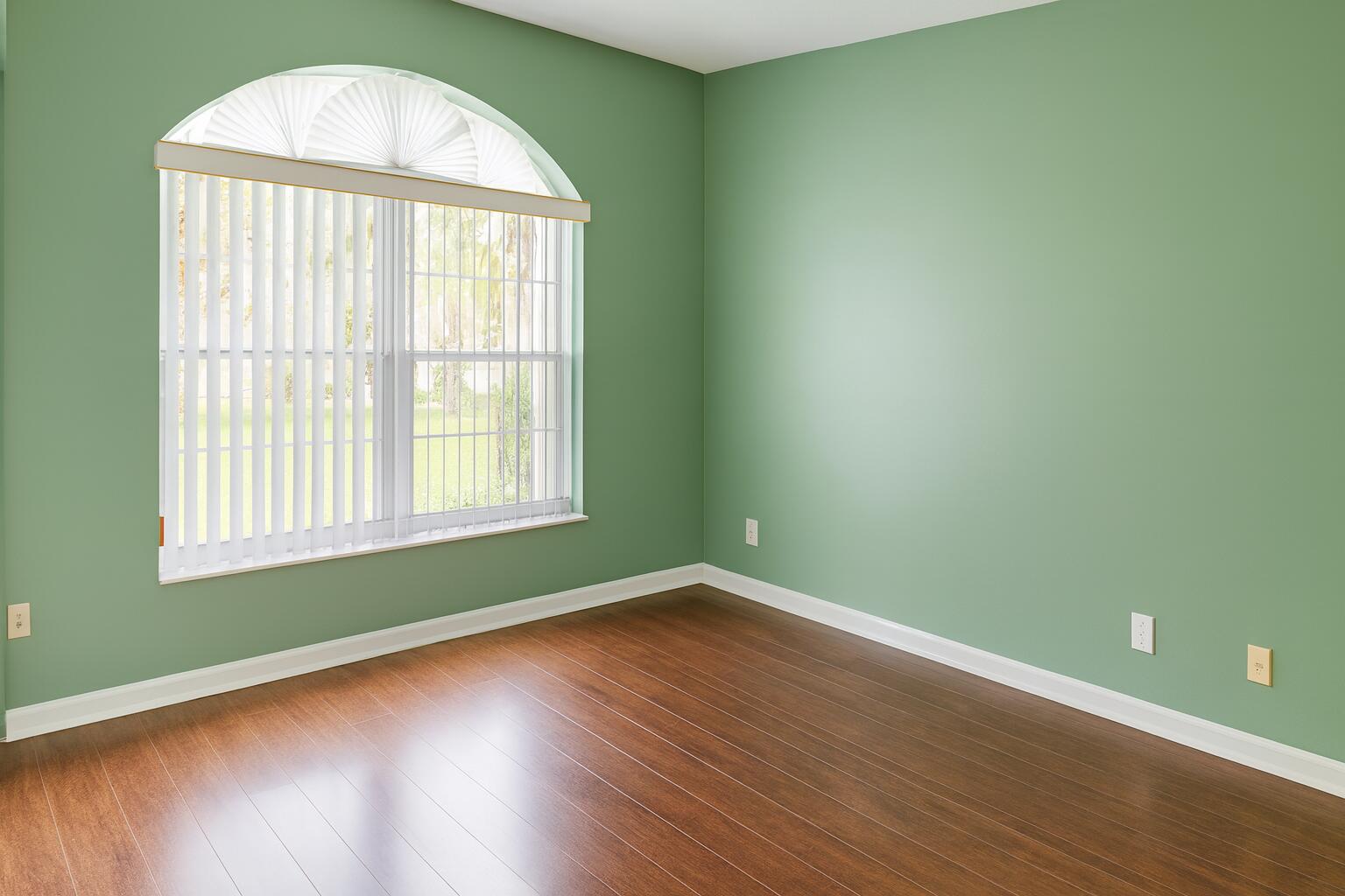 6387 Long Key Lane Boynton Beach, FL 33472 - Photo 34 of 49 an empty room with wooden floor and windows