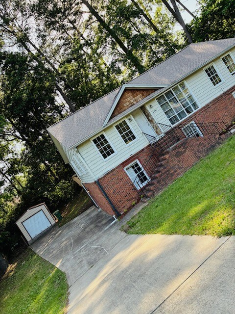 6741 Moon Road Columbus, GA 31909 - Photo 16 of 16 a view of a patio with a yard