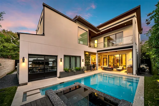 a front view of house with outdoor space