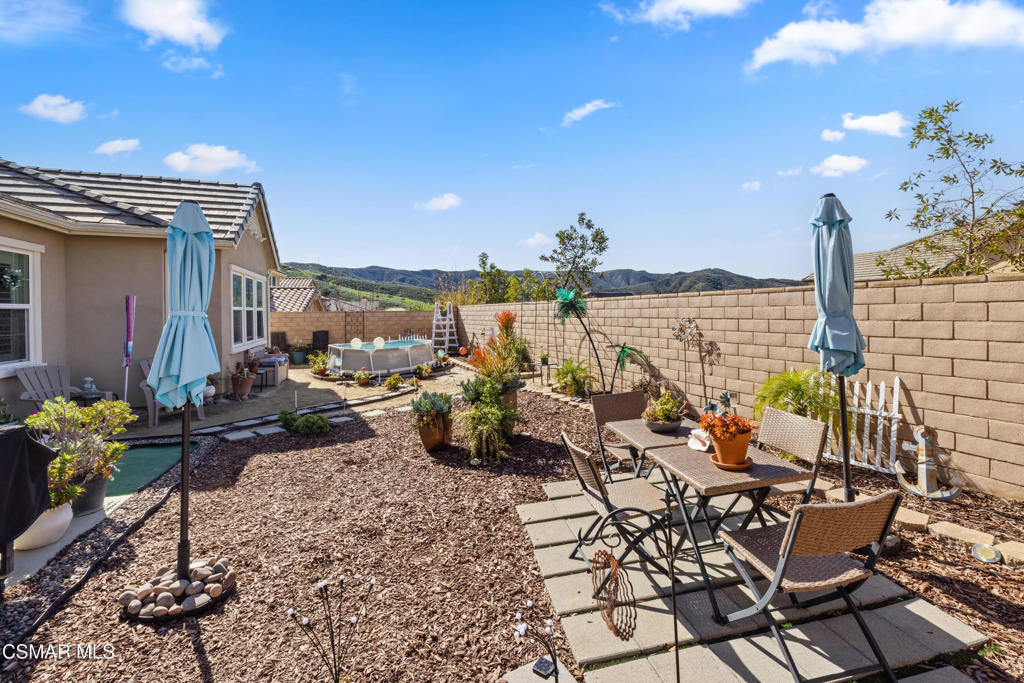 417 White Bark Lane Simi Valley, CA 93065 - Photo 28 of 30 a view of a terrace with furniture