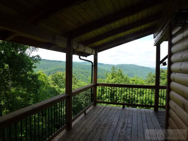 775 Miners Ridge Trail Banner Elk, NC 28604 - Photo 8 of 41 a view of porch with wooden floor in outdoor space