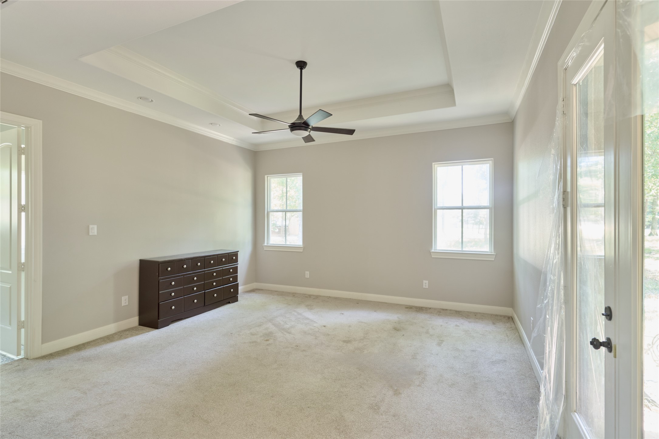 28526 Riverside Crest Lane Houston, TX 77336 - Photo 15 of 36 a view of an empty room with a window