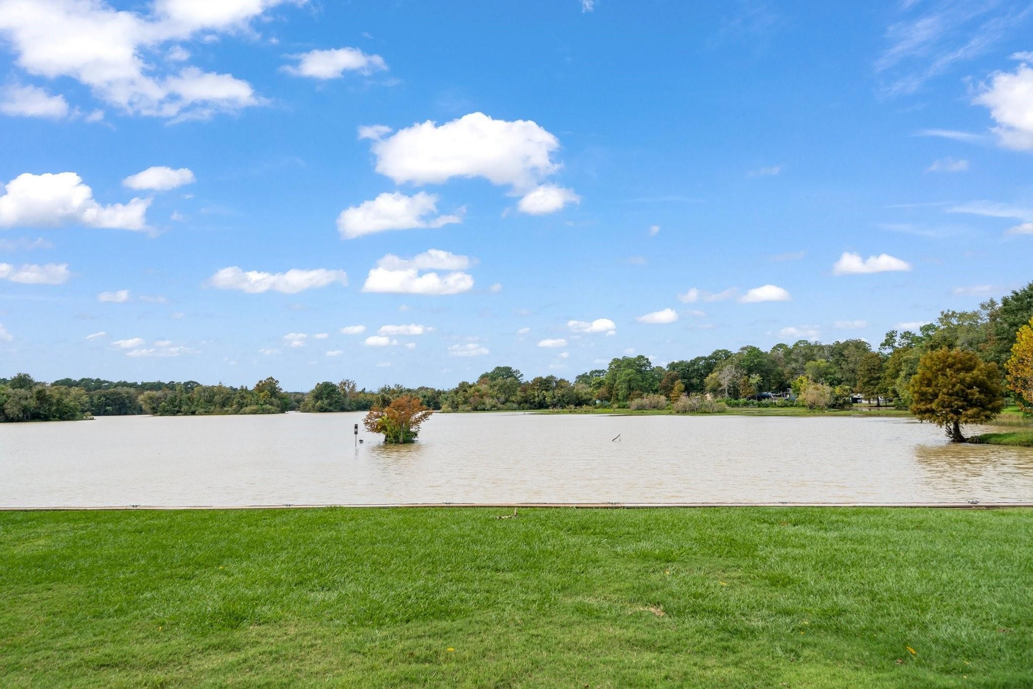 28526 Riverside Crest Lane Houston, TX 77336 - Photo 35 of 36 a view of lake and mountain